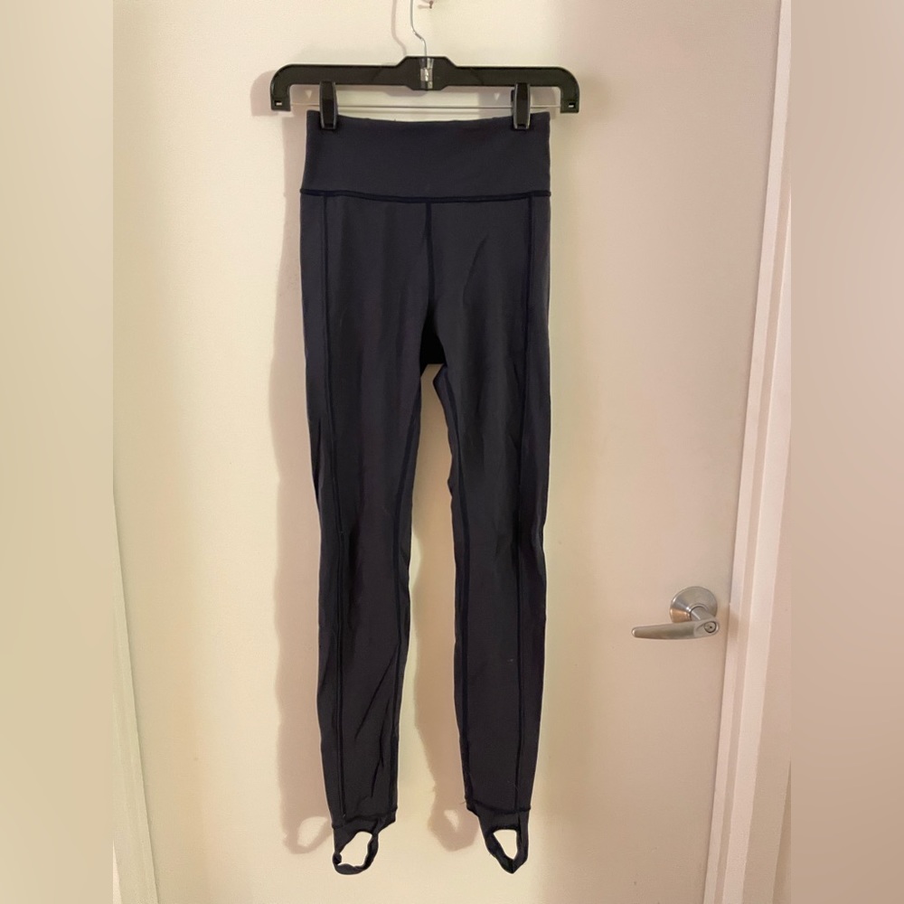 Lululemon high rise stirrup leggings